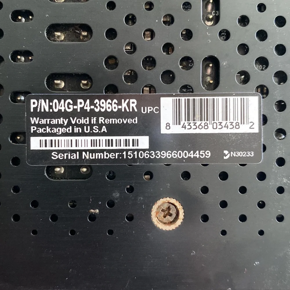 EVGA GEFORCE GTX 960 SSC ACX 2.0 GPU